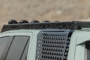 Toyota 4Runner Exterior Window Molle - Driver Side - DV8 Offroad - For DV8 Roof Rack - Black Powder Coated - `25-`26